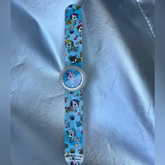 Tokidoki Neon Star Mermicornio Watchitude watch snap bracelet band + freebies - Picture 4 of 5